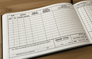 How to log flight time