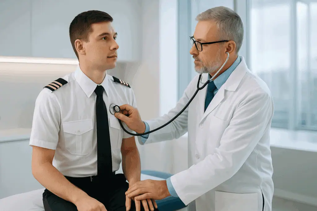 FAA Medical Exam, pilot license