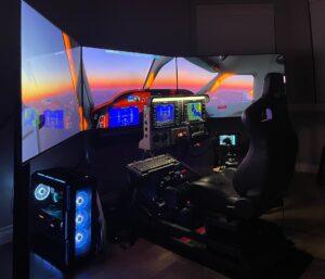 Home flight simulator