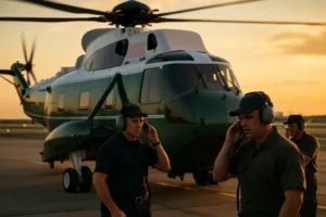 Marine One incident safety review near Reagan National airspace
