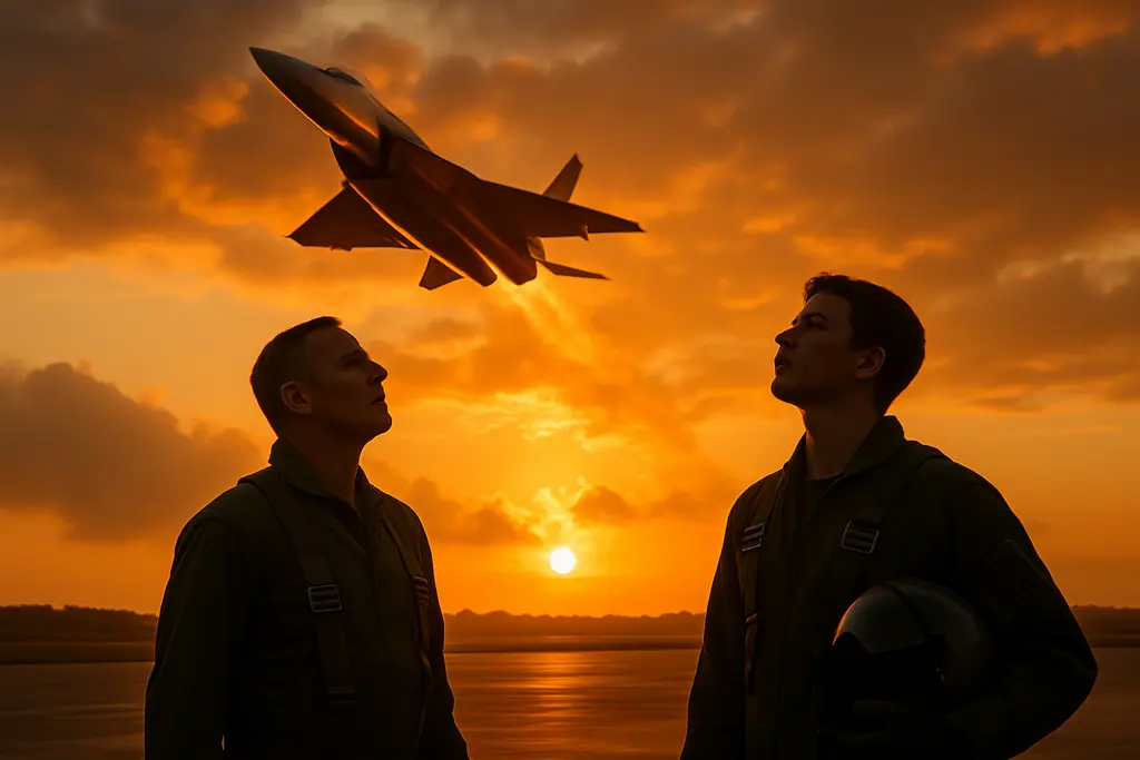 Supersonic Pilot Training simulator session for high speed flight profiles